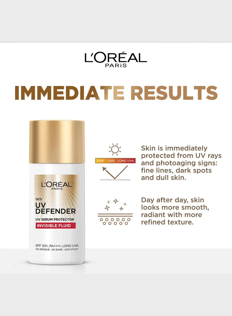 L'OREAL PARIS Uv Defender Invisible Fluid Spf50+ 50Ml