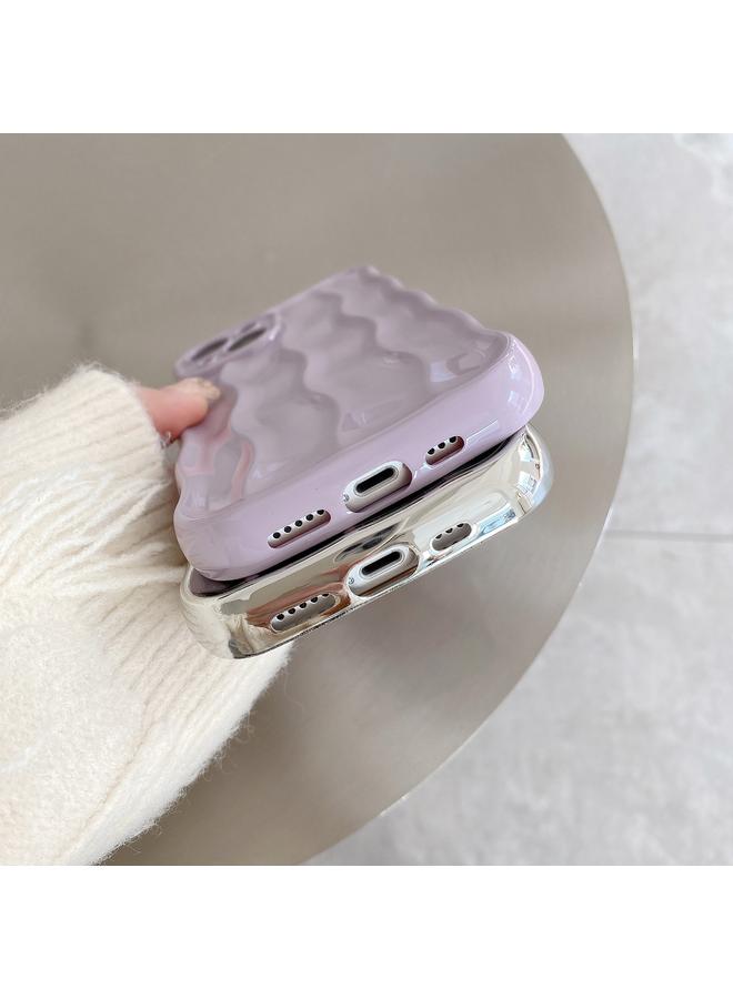 اس-توب جراب لهاتف iPhone 14 Pro Max مصنوع من مادة TPU اللامعة ذات الملمس المموج - Image 5