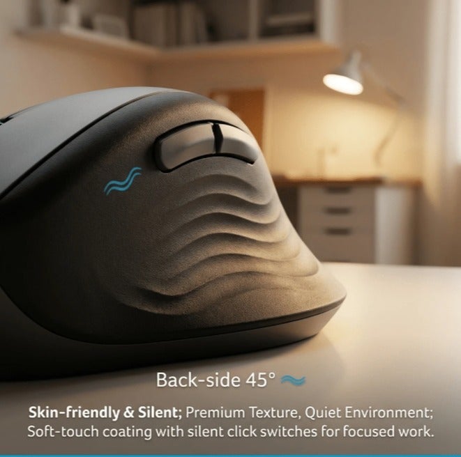 Acer Ergonomic vertical mouse black - Image 3