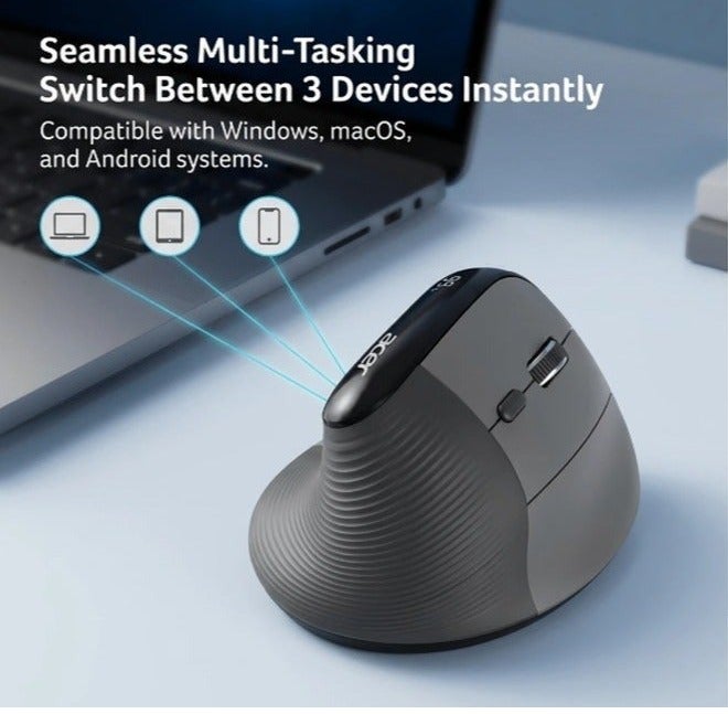Acer Ergonomic vertical mouse black - Image 2