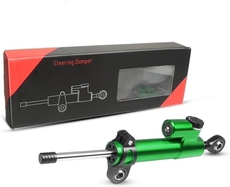 مثبت المقود للدراجات النارية CNC للتحكم في السلامة 255 ملم أسود أخضر لـ CBR650F CB650F - Image 1
