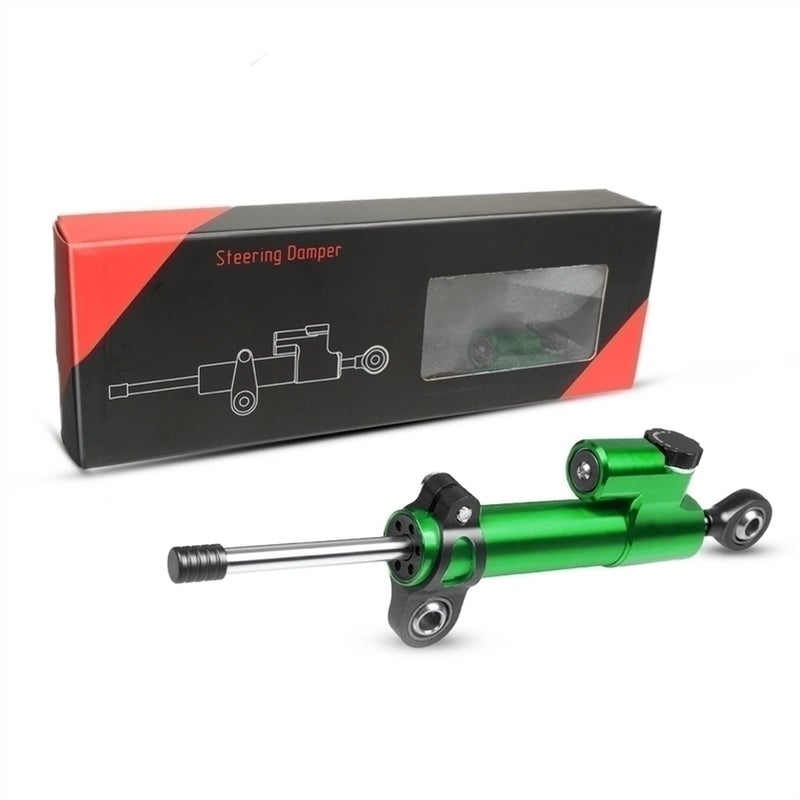 مثبت المقود للدراجات النارية CNC للتحكم في السلامة 255 ملم أسود أخضر لـ CBR650F CB650F - Image 2