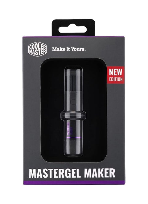 Cooler Master New MasterGel Maker, High Performance Heatsink Thermal Paste, 11 W/mK Thermal Conductivity Compound for CPU and GPU Coolers, Nanoscale Grease, Flat-Nozzle Applicator for Easy Use
