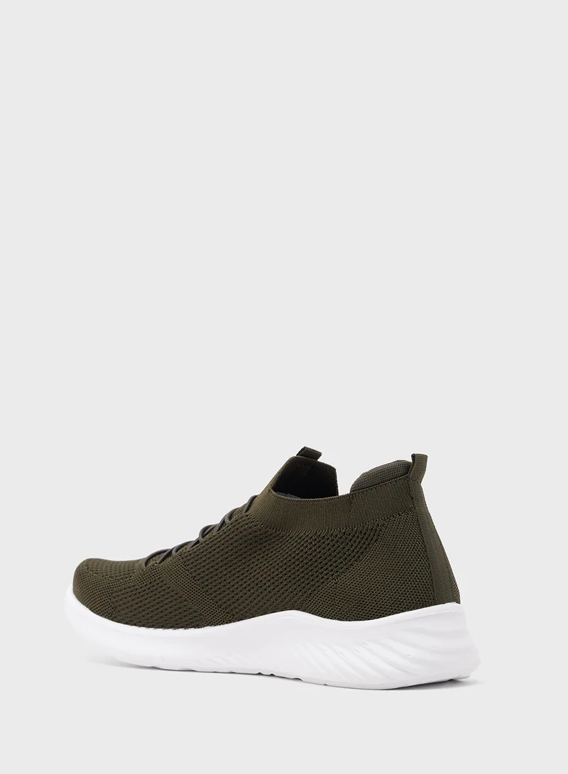 Seventy Five Casual Knitted Slip Ons