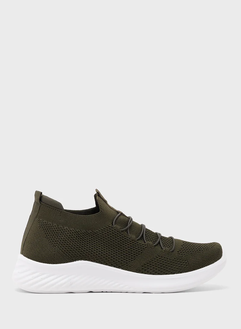 Seventy Five Casual Knitted Slip Ons