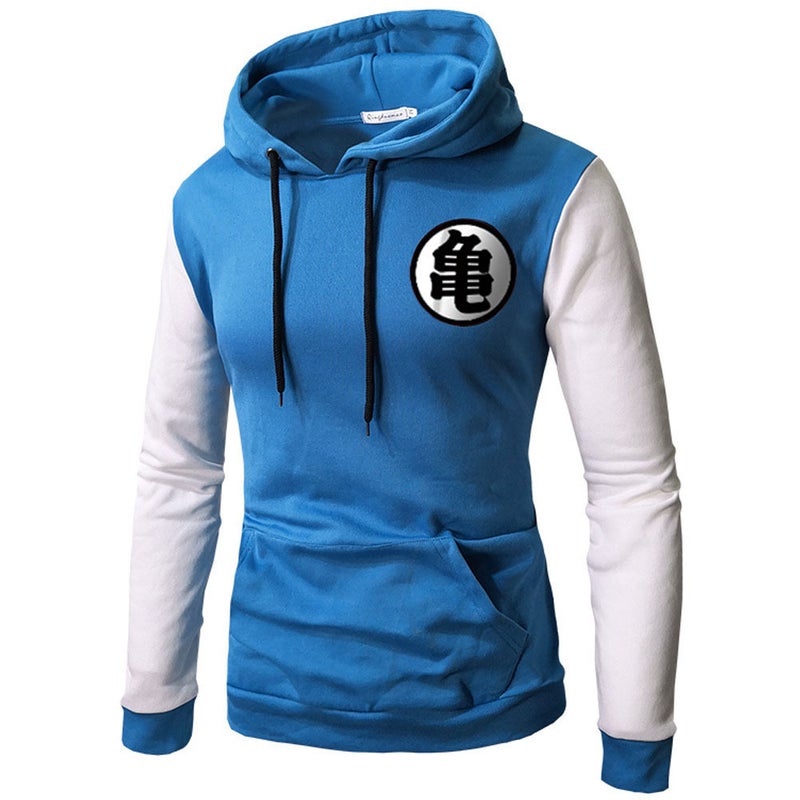 Dragon Ball Z Mens Casual Hoodie Jacket S Gray - Image 2
