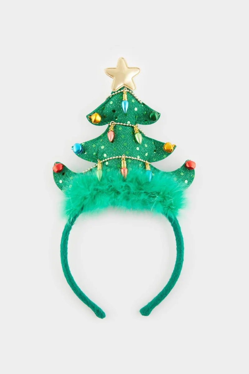 Defacto  Woman Christmas Tree Themed Headband for Women | Best Price UAE