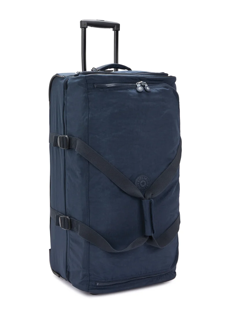 Kipling Basic Teagan Large Wheeled Duffle 77cm/30inches, 3.44kg, 91L, Blue Bleu