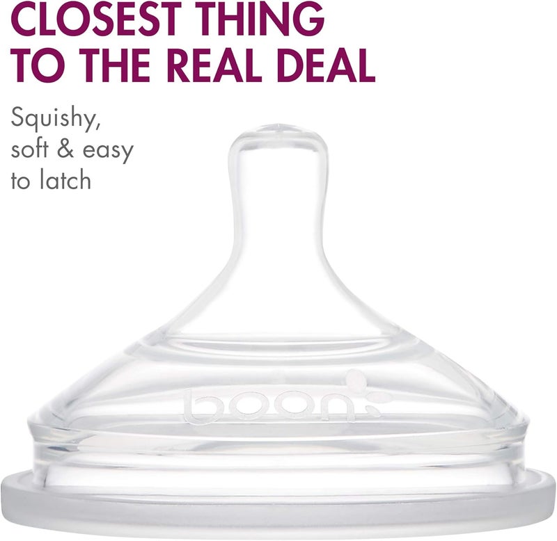 Boon Nursh Nipples, Slow, 0 Months+, Packs Of 3 - Image 3