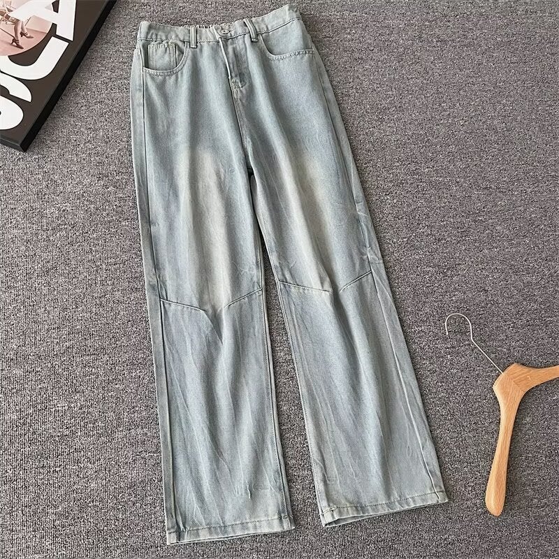 Unisex Casual Daily Denim Jeans - Image 4