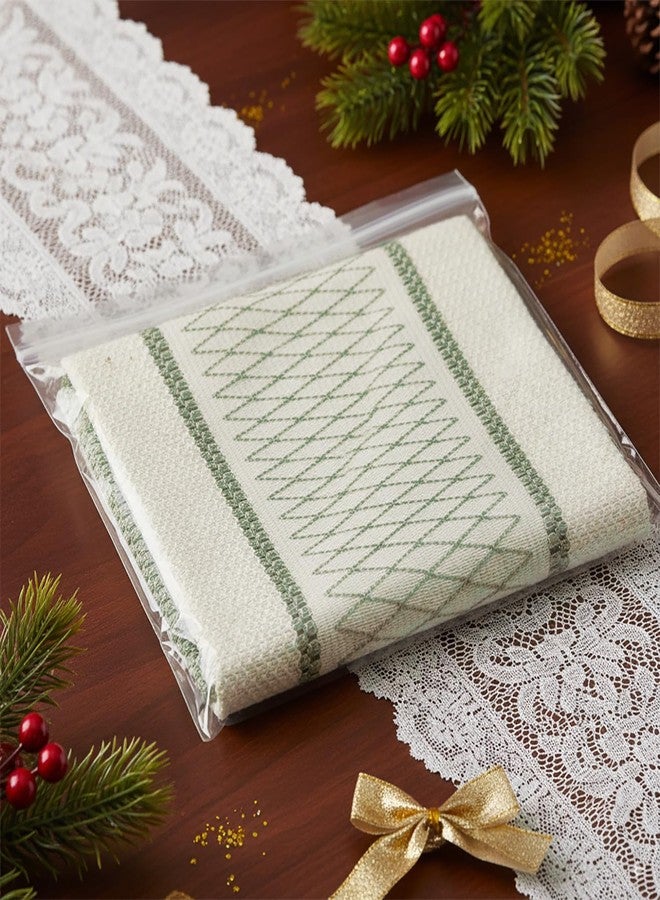 Hibate Sage Green Boho Table Runner for Home Decor Macrame Farmhouse Rustic Table Decoration for Living Room Bridal Shower Wedding Dinner Party Christmas New Year's (12" x 72") - Image 3