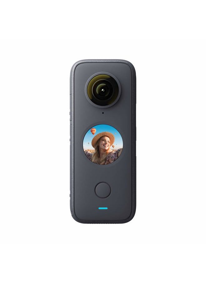 Insta360 ONE X2 360 Degree Waterproof Action Camera, 5.7K 360, Stabilization, Touch Screen, AI Editing, Live Streaming, Webcam, Voice Control  - Image 1