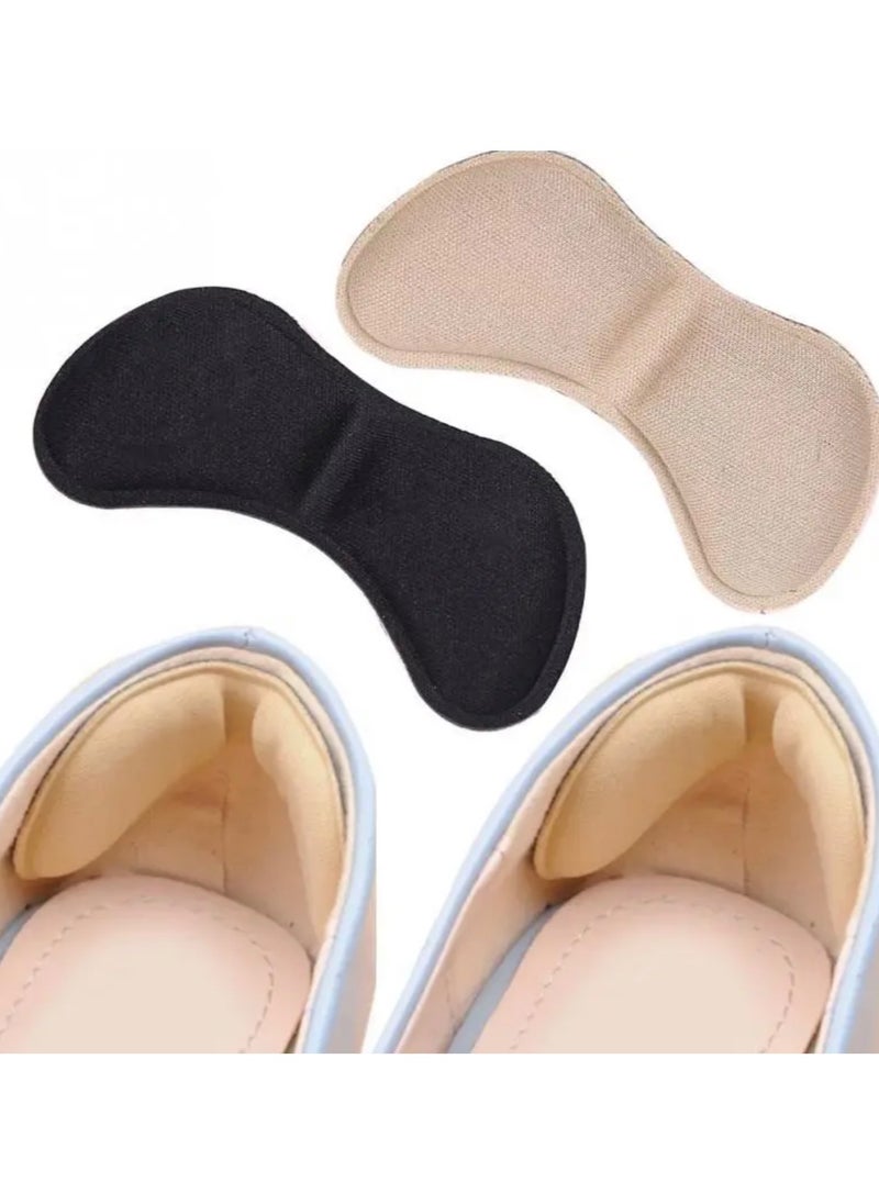CleanWave - The Pure Effect 3 Pairs, 3 Colors Soft Foam Insole Heel Pads Thermoplastic Material. Heel Cushion Pads, Heel Grips Liners for Heel Pain Relief, Blisters,Friction, Non-Slip Shoe Inserts for Loose Shoes.  - Image 1