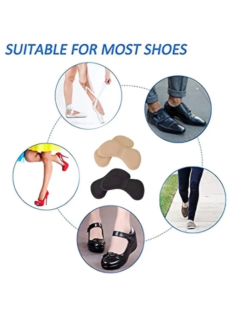 CleanWave - The Pure Effect 3 Pairs, 3 Colors Soft Foam Insole Heel Pads Thermoplastic Material. Heel Cushion Pads, Heel Grips Liners for Heel Pain Relief, Blisters,Friction, Non-Slip Shoe Inserts for Loose Shoes.  - Image 3