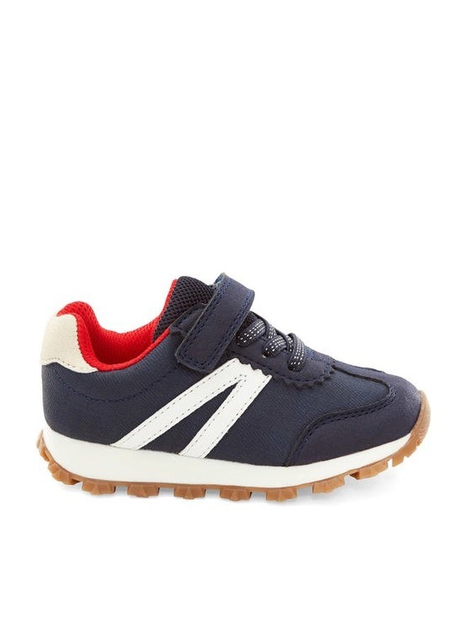 Simple Joys by Carter's Kids Bailey Athletic Sneaker Running Shoe, Navy, Numeric_9 US Unisex Toddler - Image 1