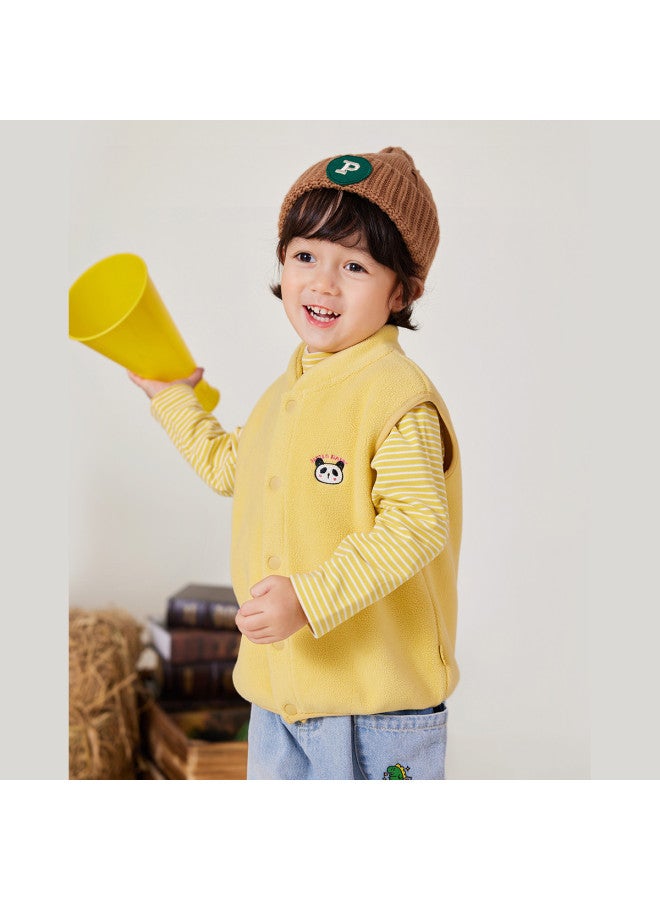 Doodle Home kids' Winter Vest - Warm Fleece-lined Sleeveless Jacket For Boys & Girls, Trendy Children's Top - Image 4
