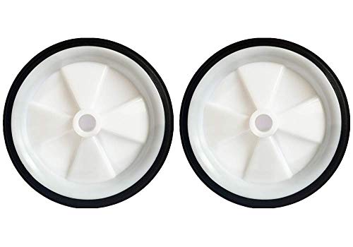 ZLYY 5.8" Universal Air Compressor Wheel Replacement Part with 1/2" Diameter Hole, 2Pcs - Image 1