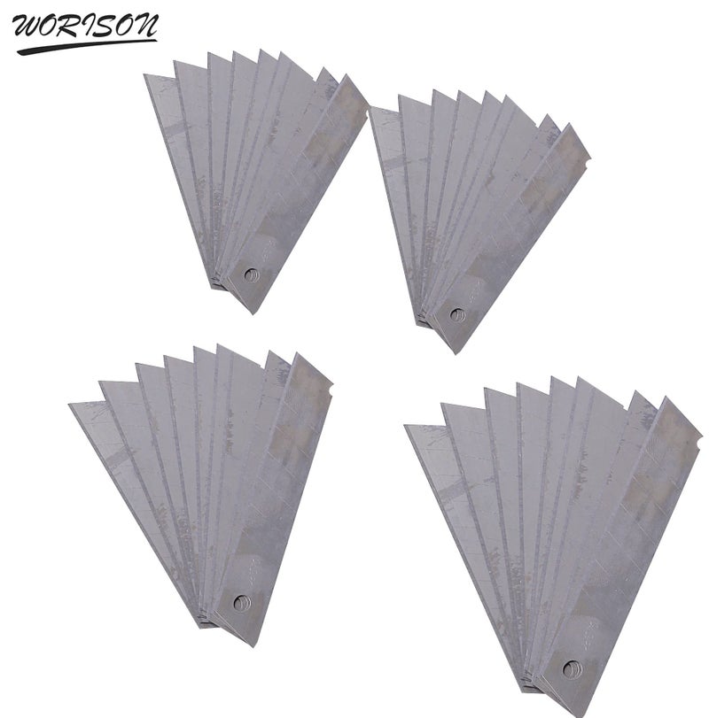 Worison Replacement Paper Cutter Blades of 18mm Size 40 pcs - Image 3