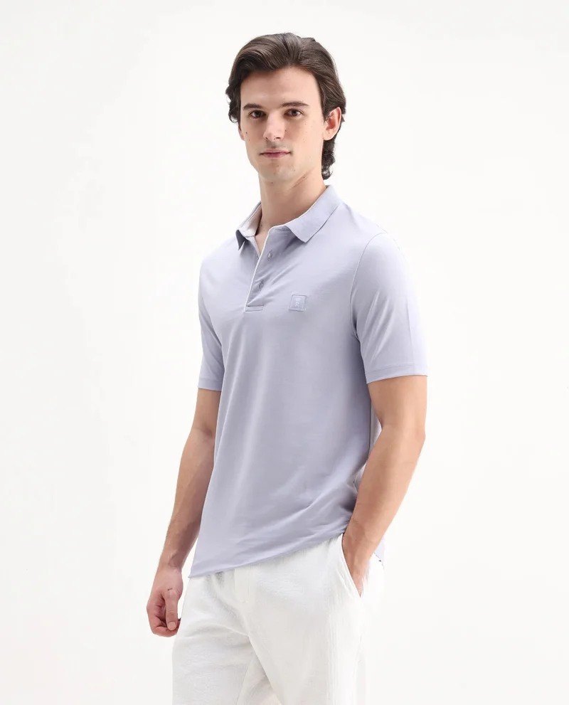 Rare Rabbit Men's Piping Placket Polo
