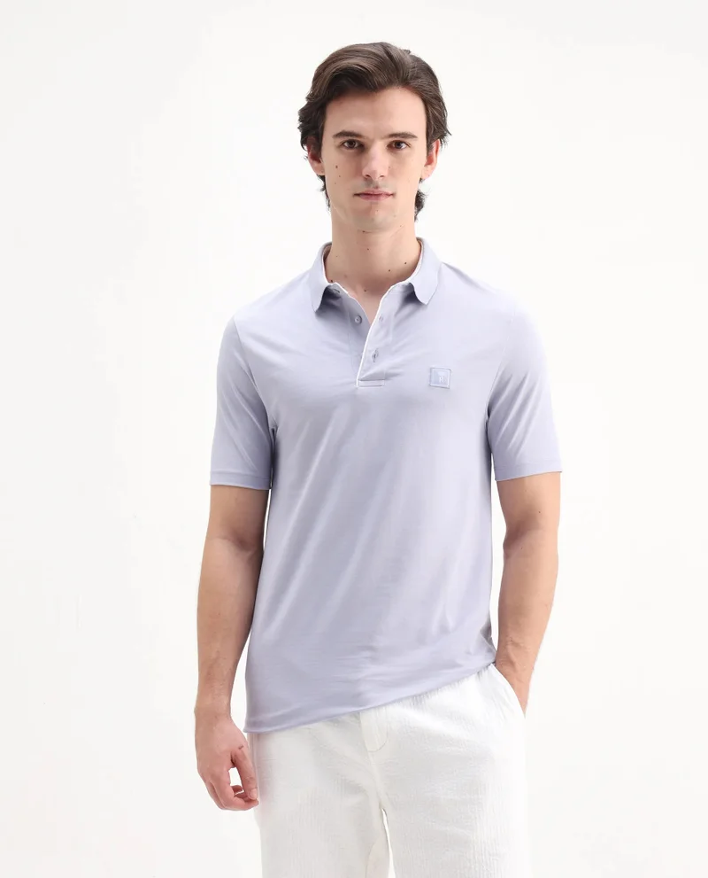 Rare Rabbit Men's Piping Placket Polo