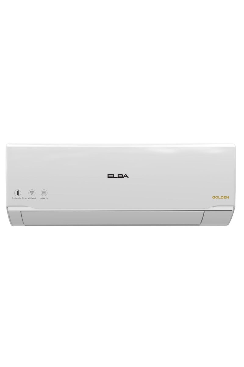 ELBA - Fast Cooling Turbo Split Air Conditioner - Cold Air - 25M 4-way Airflow - Wifi Conectivity - High Efficiency Compressor - Golden Fin - Italian Technology (12LRB) - Image 1