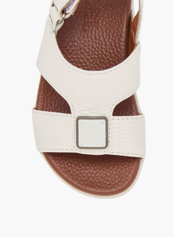 LBL by Shoexpress Boys Animal Textured Arabic Sandals with Hook and Loop Closure  - Image 3