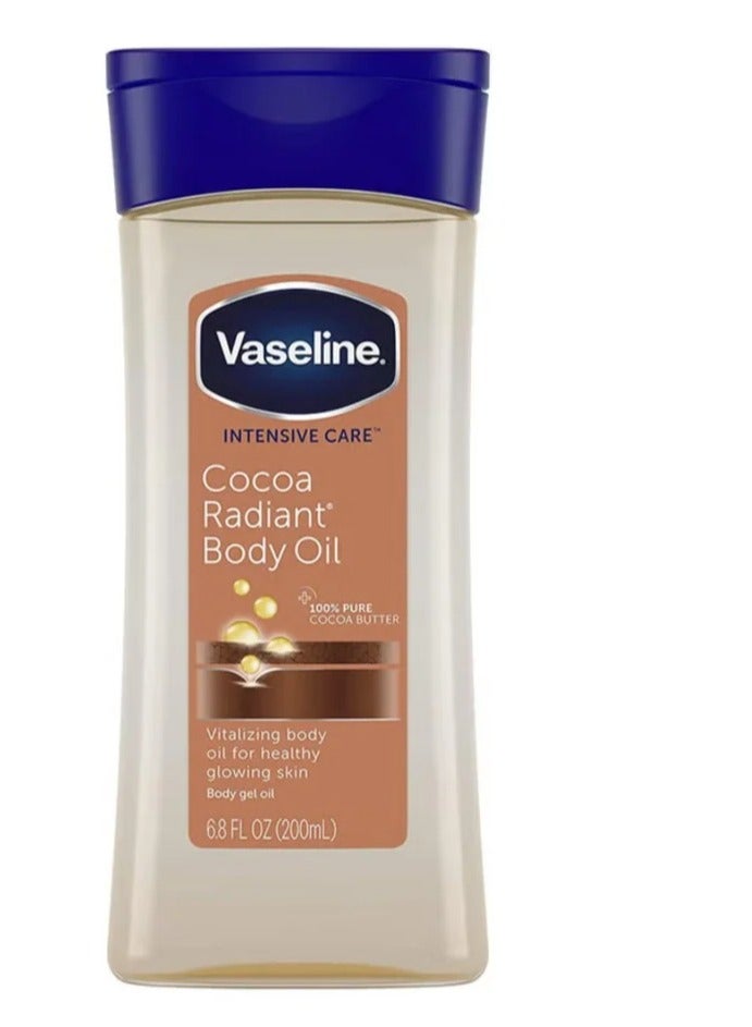 Vaseline Intensive Care Body Oil with Pure Cocoa Butter 200 ml