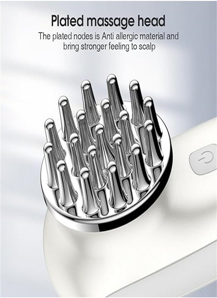 Generic Electric Head Massager Portable Scalp Massager Relaxing Headache Massager with 2 Replacement Massage Heads and 1 Facial Brush for Head, Neck, Arms, Legs, Face  - Image 4