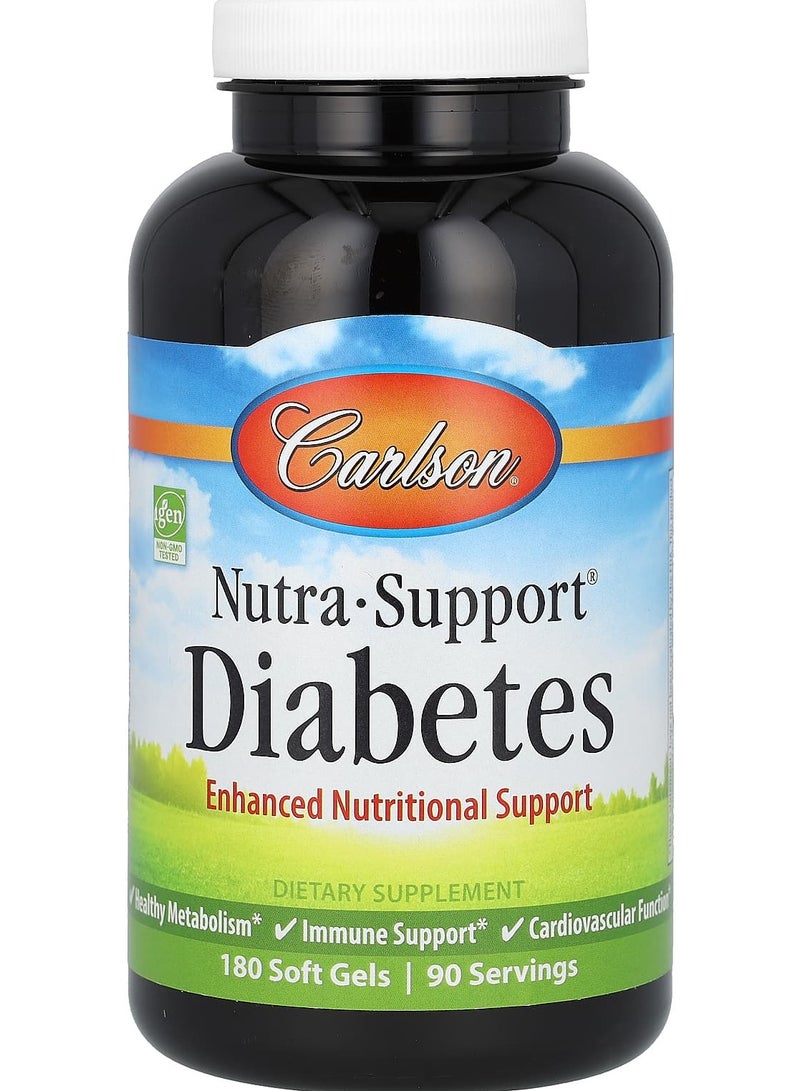 Nutra-Support®, Diabetes, 180 Soft Gels