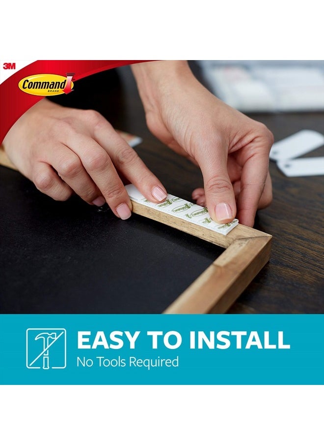 Command Large Bath Picture Hanging Strips, Holds up to 16 lb, Damage Free Hanging Picture Hangers, No Tools Wall Hanging Strips for Bathroom, 4 Pairs (8 Command Strips)  - Image 5
