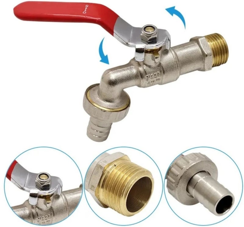 Getchi Brass Nozzle Valve for Plumbing - Image 2