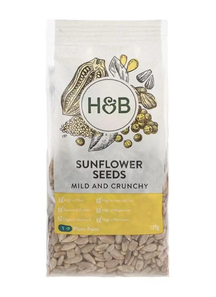 H&B H&B Sunflower Seeds 125g 
