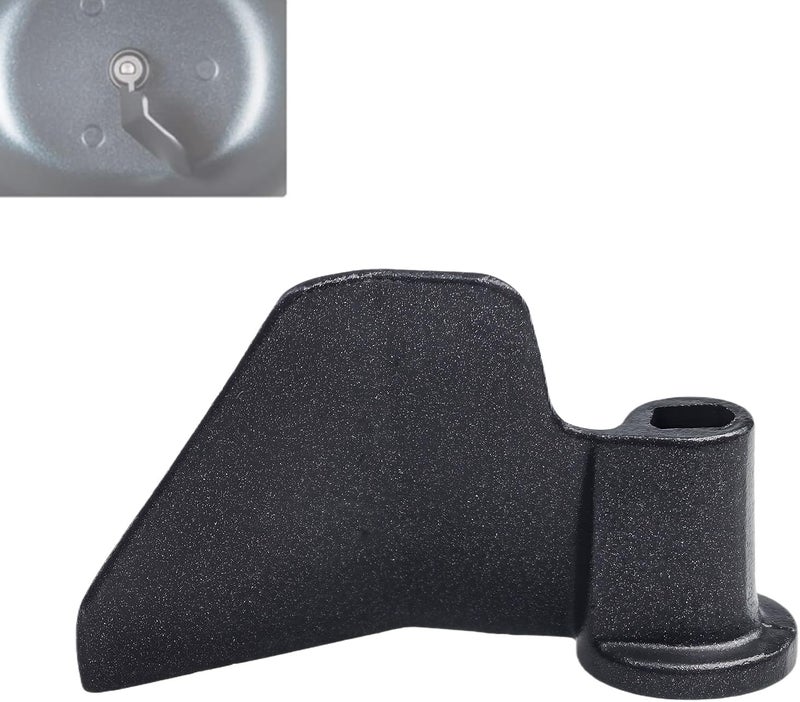 Flylin ملعقة عجن ماكينة الخبز، قطع غيار شفرة ملعقة ماكينة الخبز من الفولاذ المقاوم للصدأ للمنزل، ملعقة خلط غير لاصقة تناسب معظم آلات عجن الخبز - Image 1