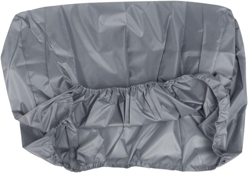 Heavy Duty Small Generator Cover 63.5x60x51.5cm Waterproof Gray Rainproof Generator Shield for Outdoor Portable Power Storage - Image 1