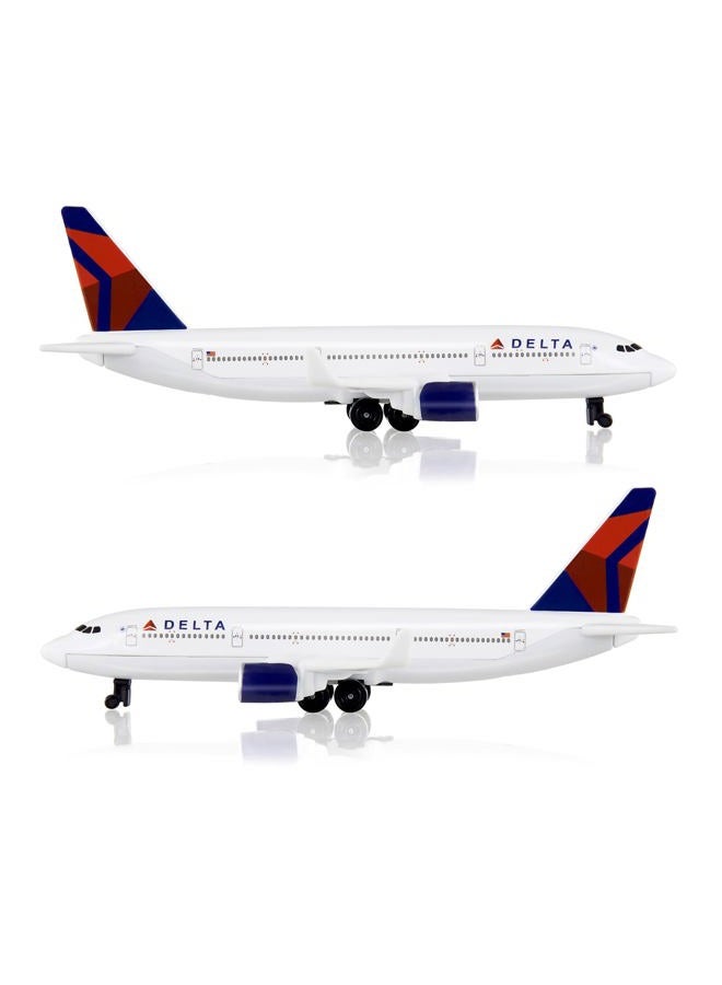 HANGHANG 1/400 Delta Plastic Airplane Model Suitable for Collections and Display - Image 2