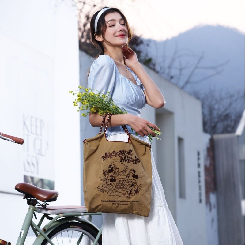 Guofeng Women's Embroidered Tote Bag – Medium Nylon Crossbody Handbag for Spring 2024 - Image 3