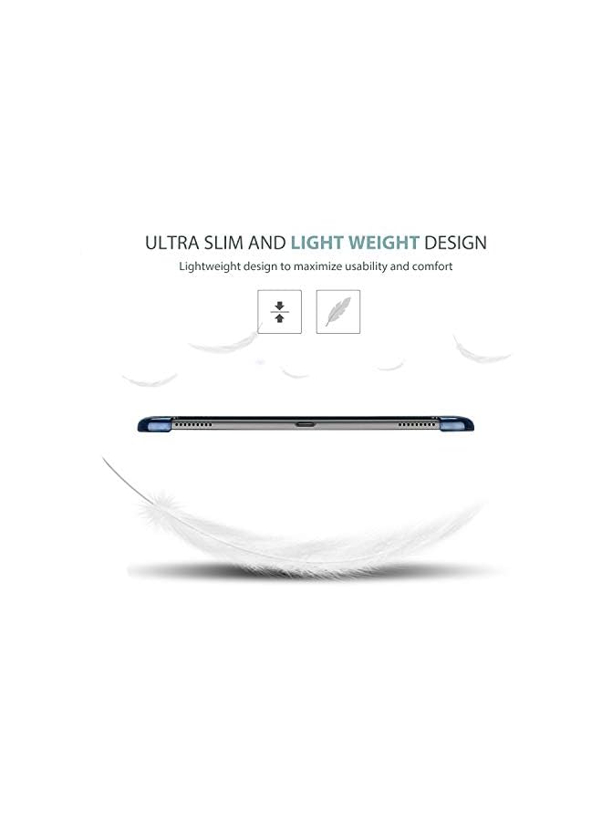 Procases Galaxy Tab A 10.1 Case 2019 Model T510 T515 T517, Slim Lightweight Stand Case Shell Cover For 10.1 Inch Galaxy Tab A Tablet Sm-T510 Sm-T515 Sm-T517 2019 Release -Navy - Image 5