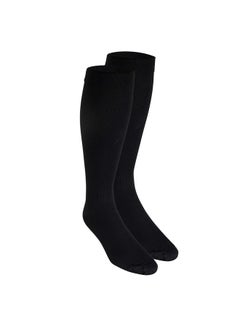 Truform Compression Socks, 15-20 mmHg, Men's Dress Socks, Knee High Over Calf Length, Black, Large  - Image 4
