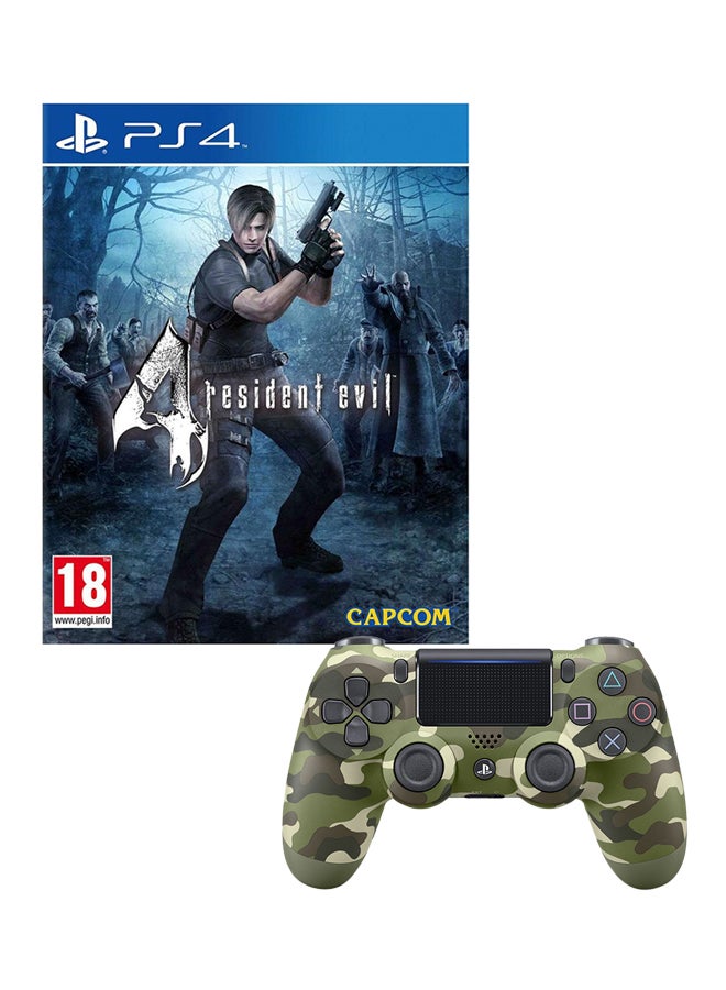 بيثيسدا لعبة "Resident Evil 4" مع ذراع تحكم - playstation_4_ps4 - Image 1