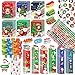 BEARUN 168 Pcs Christmas Party Favors Bulk for Kids24Pack Christmas Stationery Set for Stocking Stuffers ChristmasThemed Classroom Gift Exchange School Games Prizes Carnival Events - Image 2