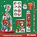 BEARUN 168 Pcs Christmas Party Favors Bulk for Kids24Pack Christmas Stationery Set for Stocking Stuffers ChristmasThemed Classroom Gift Exchange School Games Prizes Carnival Events - Image 4