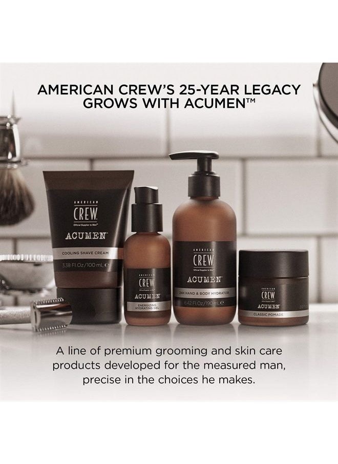 AMERICAN CREW - Men's Eye Hydrating Gel by American Crew, Energizing Oil-Free Gel to Minimize Puffiness and Reduce Dryness, 0.5 Fl Oz - Image 1