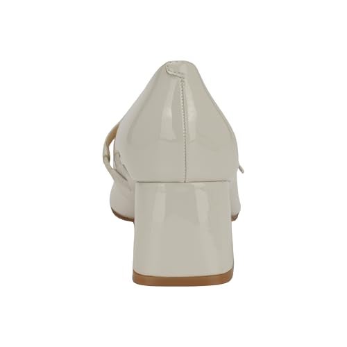 Guess Women's ZANDS Pump, Ivory Patent 150, 8.5 - Image 3
