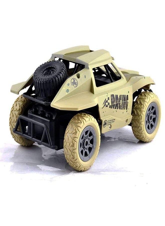Babelly Jeep Remote Control Car Toy 1.20 Scale Absorbable System Built in High Strength Shock with Oversized Tires RC Car Green - Image 3