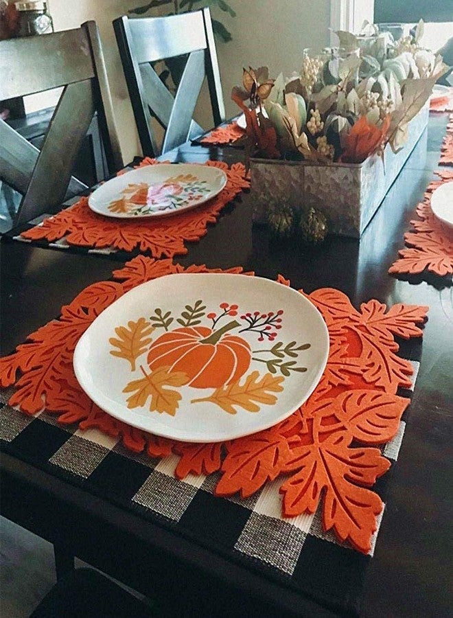 LEVINIS Reversible Placemats for Dining Table Set of 6- Washable Cotton Woven Black and White Farmhouse Placemats Dinning Table Décor - Image 3