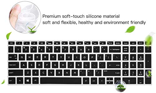 imComor Keyboard Cover for HP Laptop 15.6 15-da/db/bs 15-dw 15-dy 15-ef 15-dy1043dx 15-dy5033dx dy1051wm dy2073dx 15-dw0083wm dw0037wm dw1083wm 15-ef2126wm 15-ef1001ds, HP 17-by/bs/ca 17.3 Keyboard Skin,Black - Image 5