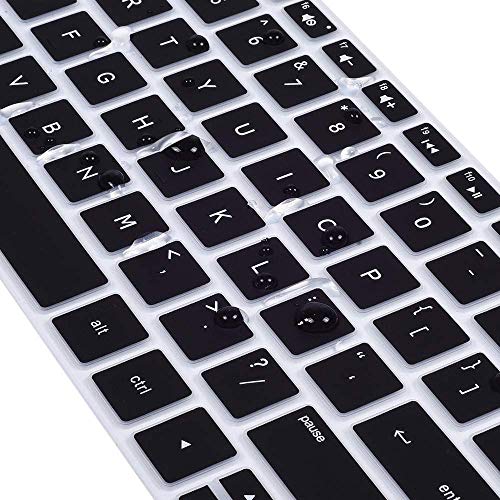 imComor Keyboard Cover for HP Laptop 15.6 15-da/db/bs 15-dw 15-dy 15-ef 15-dy1043dx 15-dy5033dx dy1051wm dy2073dx 15-dw0083wm dw0037wm dw1083wm 15-ef2126wm 15-ef1001ds, HP 17-by/bs/ca 17.3 Keyboard Skin,Black - Image 4