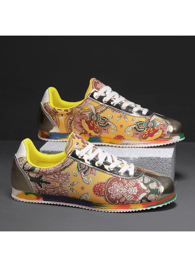 Summer Chinese-style Canvas Shoes For Men, Spirited Social Youth Sneakers, Sports Casual Gump-style Shoes, Trendy Versatile Influencer Shoes
