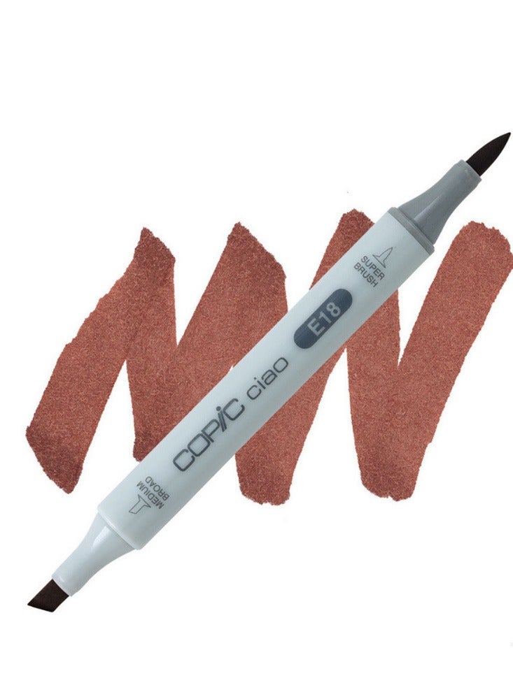 Copic Ciao Marker - Copper (E18)