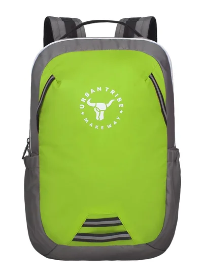 URBAN TRIBE URBAN TRIBE Amigo Lite Laptop Backpack, Neon Green, L, Casual